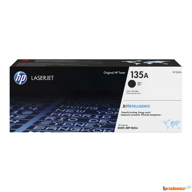 HP 135A Black Original LaserJet Toner Cartridge - Tusze, tonery - Poznań