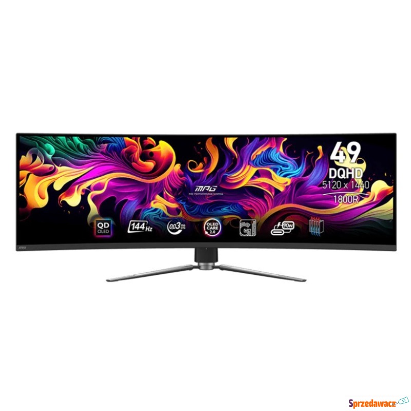 MSI MPG 491CQP - 144Hz | DQHD | 49'' | QD OLED... - Monitory LCD i LED - Rzeszów