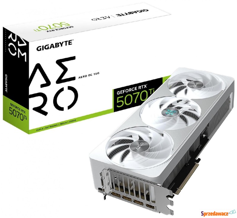 Gigabyte GeForce RTX 5070 Ti AERO 16GB DLSS 4 - Karty graficzne - Bydgoszcz
