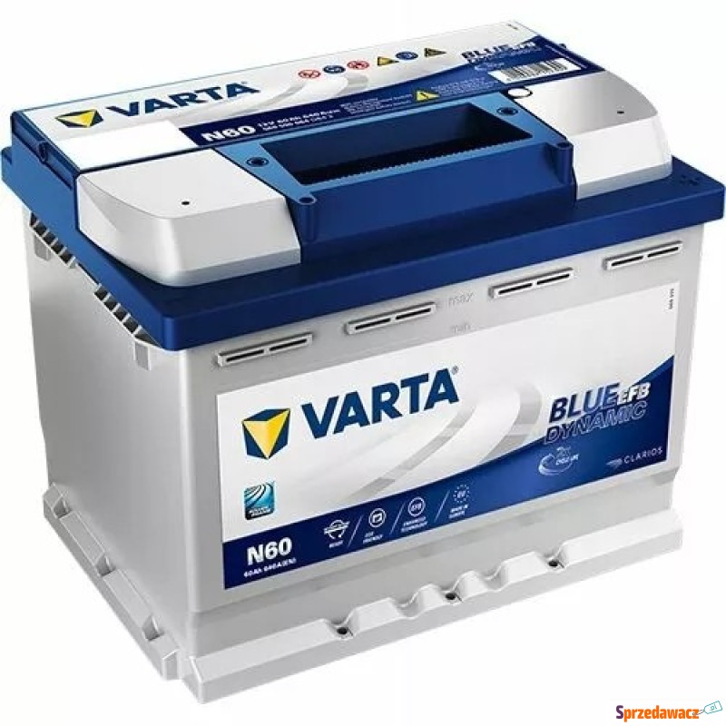 Akumulator Varta Blue Dynamic efb Start&Stop N60... - Akumulatory - Przasnysz