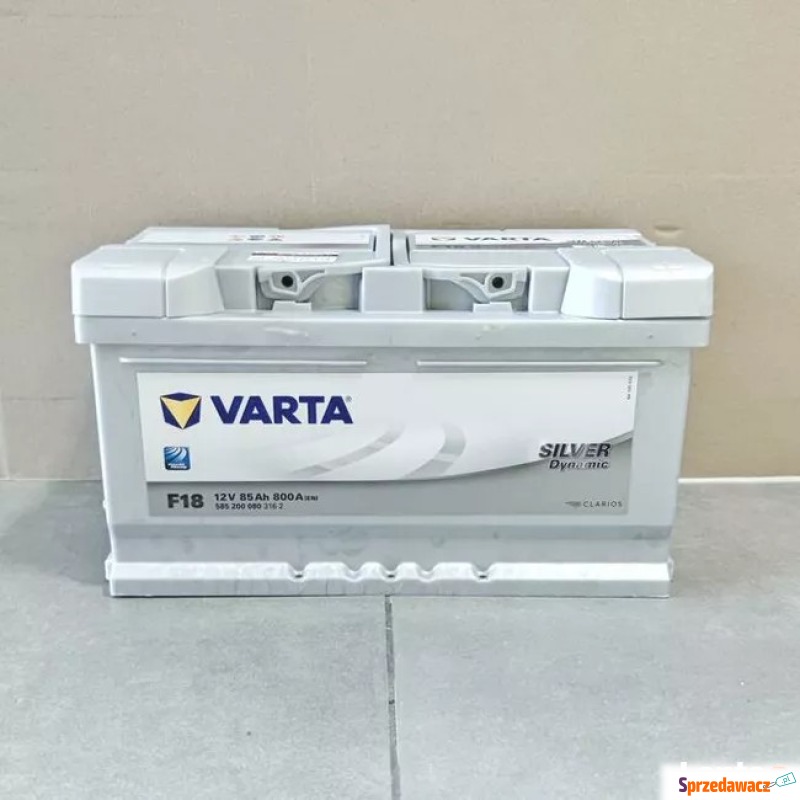 Akumulator Varta silver 85Ah/800A F18 - Akumulatory - Przasnysz
