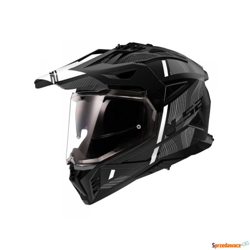 LS2 KASK ADVENTURE MX702 PIONEER II HILL MATT... - Kaski motocyklowe - Radom