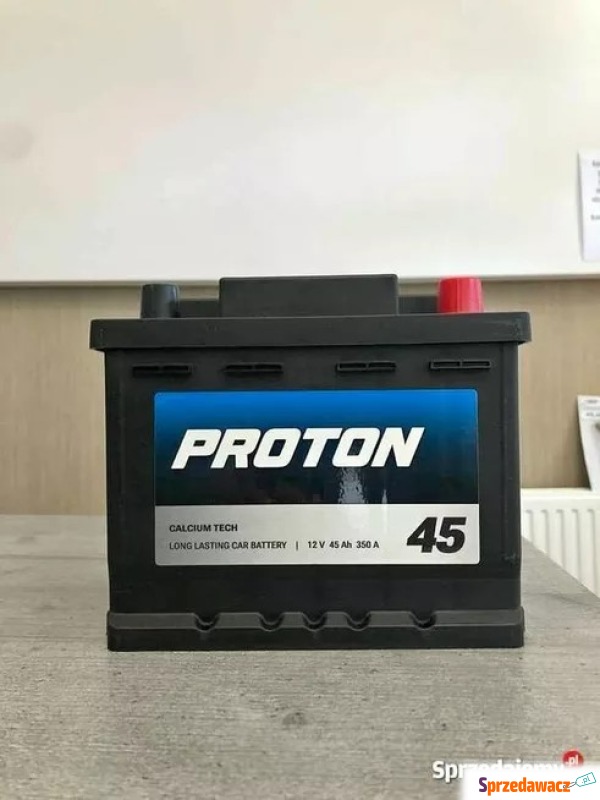 Akumulator Proton 45Ah 350A - Akumulatory - Przasnysz