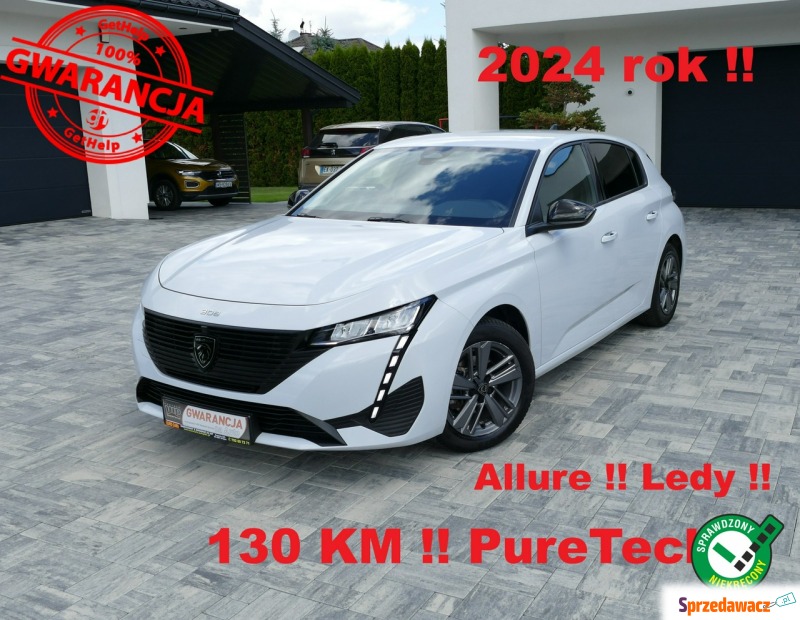 Peugeot 308  Hatchback 2024,  1.2 benzyna - Na sprzedaż za 59 500 zł - Grójec