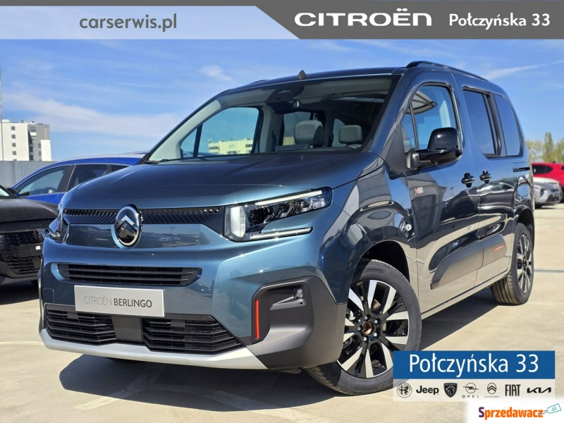 Citroen Berlingo  Kombi 2026,  1.5 diesel, automat - Na sprzedaż za 133 700 zł - Warszawa