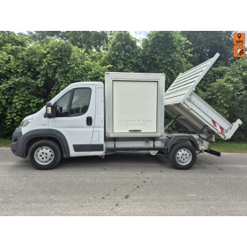 Fiat Ducato - 2.3jtd WYWROTKA Z SCHOWKIEM klimatyzacja import francja