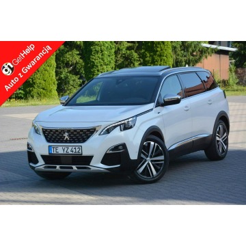 Peugeot 5008 - GT Pack Focal Biał Perła Skóry Radar ACC Full led Masaż Navi Panorama
