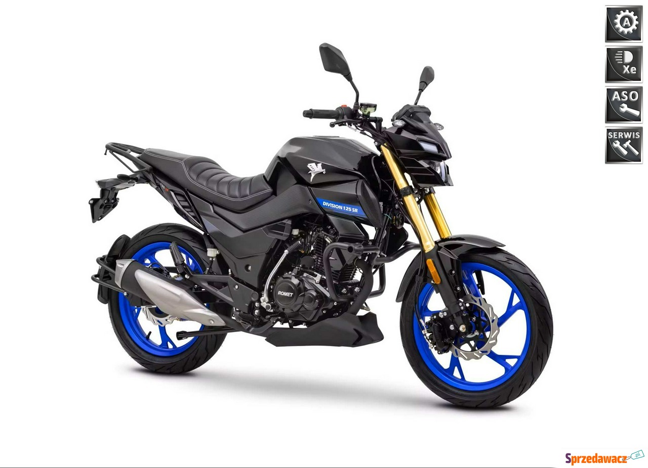 ROMET DIVISION 125 SR AIR 125ccm...