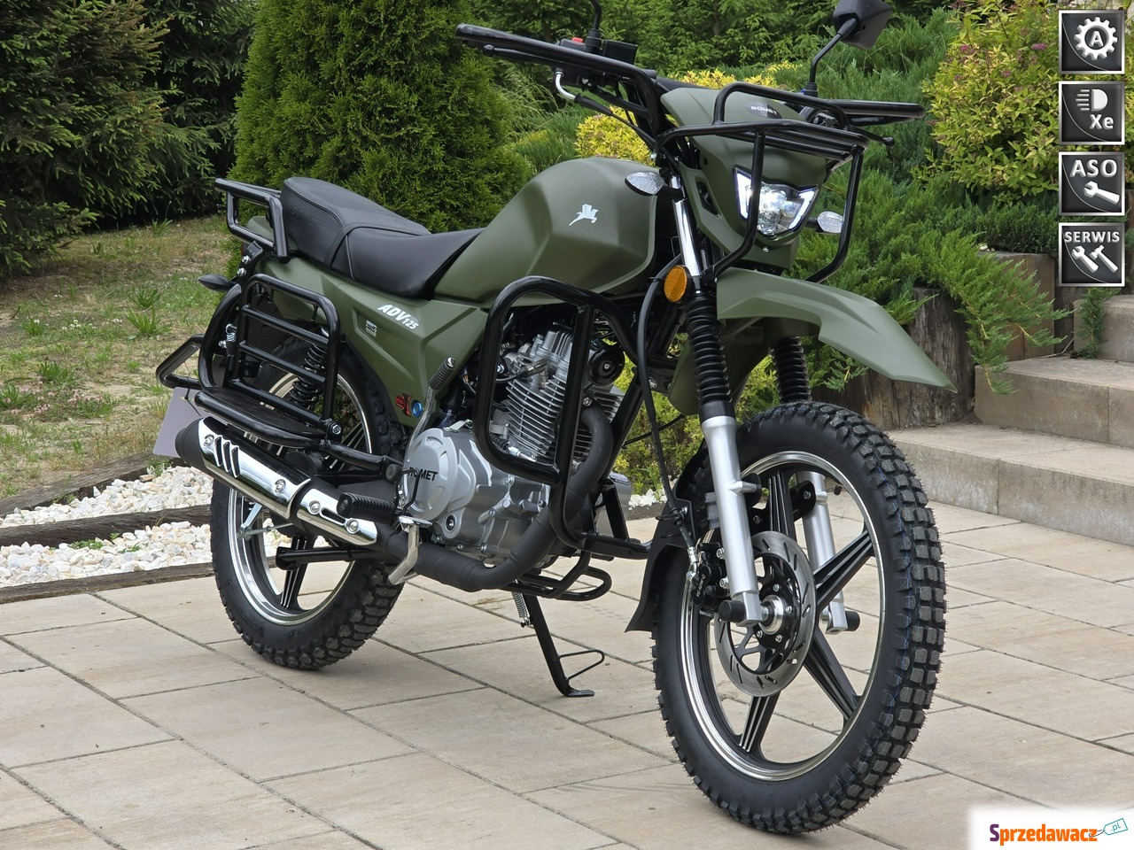  ROMET ADV 125 PRO silnik 125ccm...