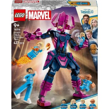 Klocki konstrukcyjne LEGO Marvel 76316 Figurka Fantastycznej Czwórki kontra Galactus