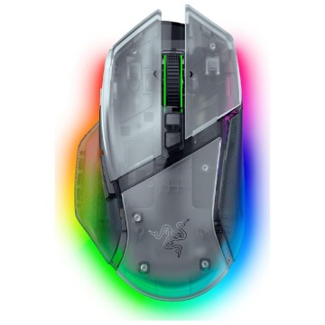 Myszka gamingowa Razer Basilisk V3 (35K) bezprzewodowa 35000 dpi optyczna przezroczysta