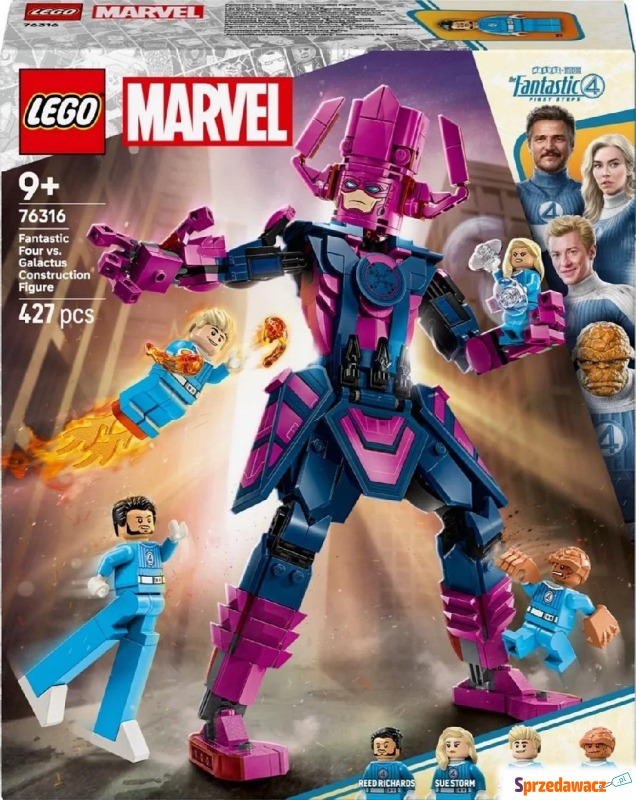 Klocki konstrukcyjne LEGO Marvel 76316 Figurka... - Klocki - Lublin
