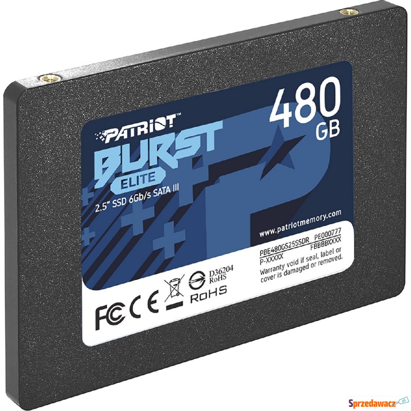 Patriot Burst Elite 480GB - Dyski twarde - Kołobrzeg