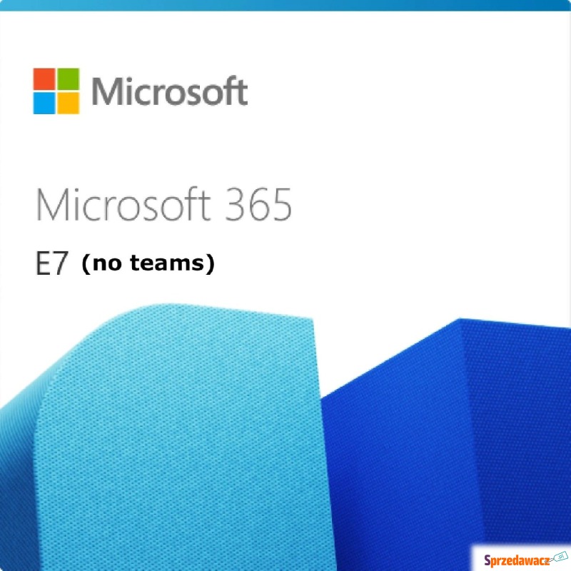 Programy i pakiety biurowe Microsoft 365 E7 (no... - Biuro - Radom
