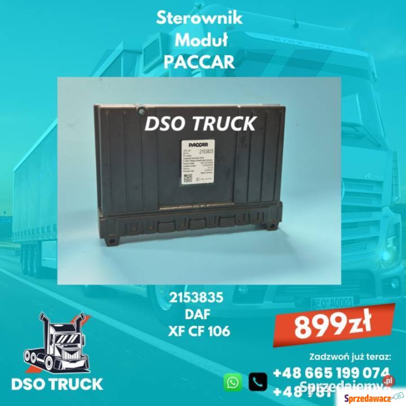 sterownik moduł vecu paccar daf...