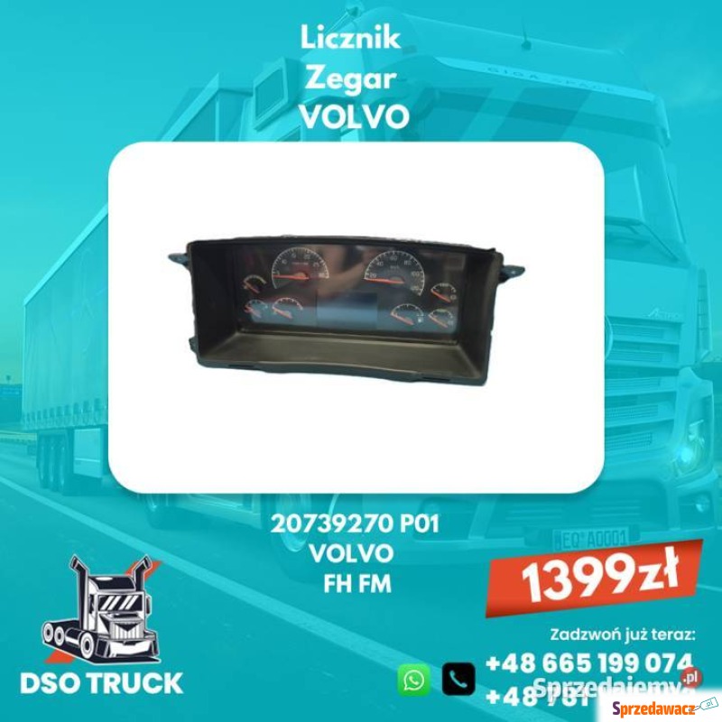 Licznik zegar volvo vdo fh fm