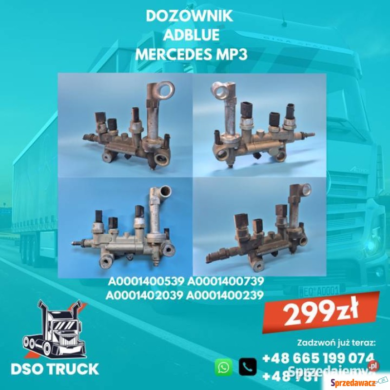 Dozownik Dyfuzor Wtrysk Mercedes...