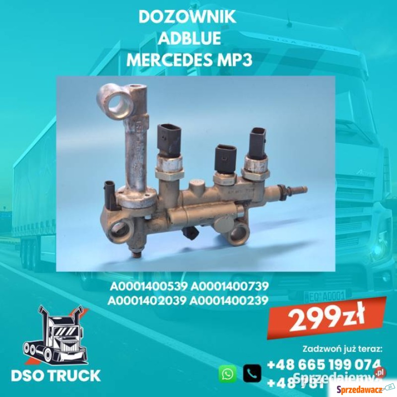 Dyfuzor Dozownik Wtrysk Mercedes...