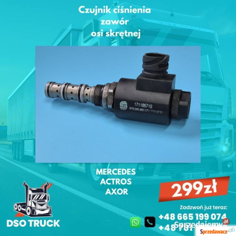 Czujnik Cisnienia zawor osi sk...