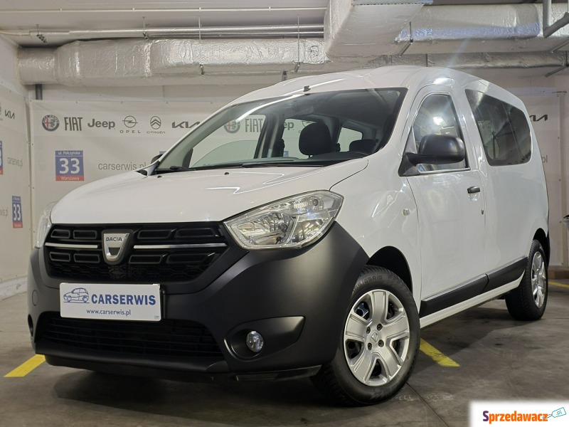 Dacia Dokker  Kombi 2019,  1.5 diesel - Na sprzedaż za 27 800 zł - Warszawa