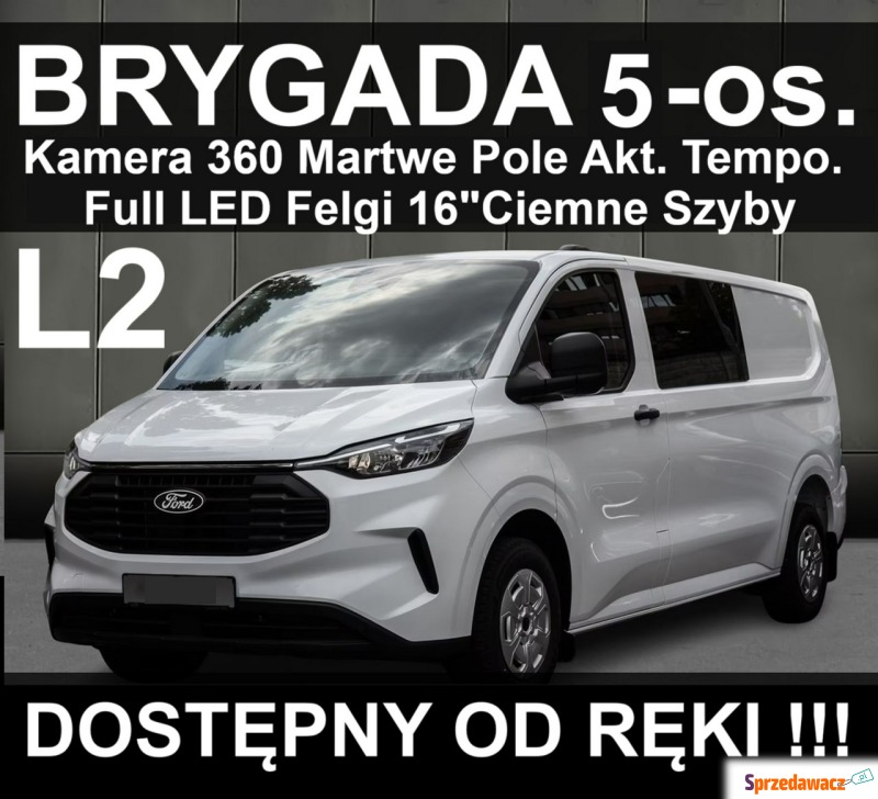 Ford Transit Custom 2025,  2.0 diesel - Na sprzedaż za 166 296 zł - Szczecinek