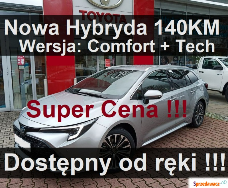Toyota Corolla  Kombi 2026,  1.8 hybryda, automat - Na sprzedaż za 118 950 zł - Szczecinek