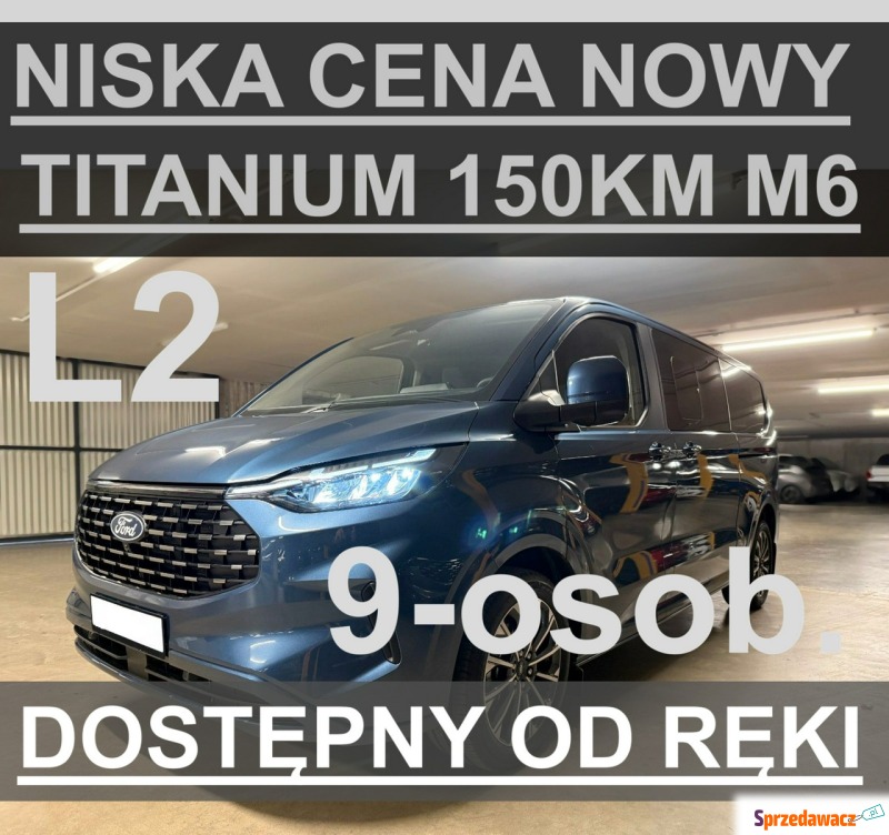 Ford Tourneo Custom  Minivan/Van 2024,  2.0 diesel - Na sprzedaż za 189 051 zł - Szczecinek