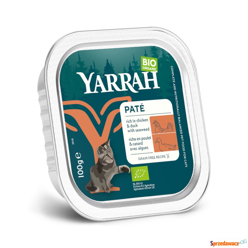 Yarrah BIO Paté, 16 x 100 g - Biokaczka i bio... - Karmy dla kotów - Łomża