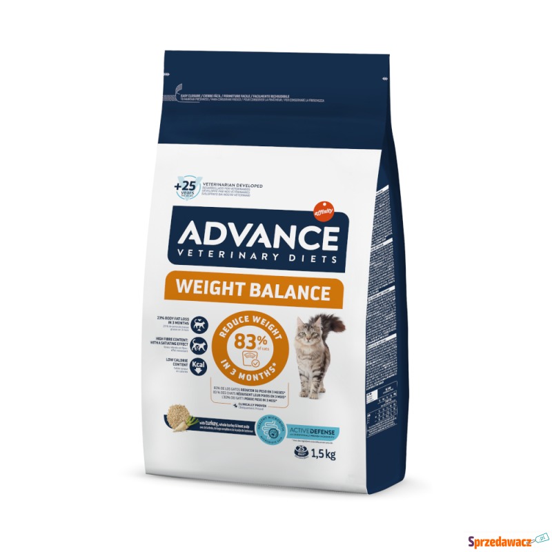 Advance Veterinary Diets Weight Balance - 1,5... - Karmy dla kotów - Białystok