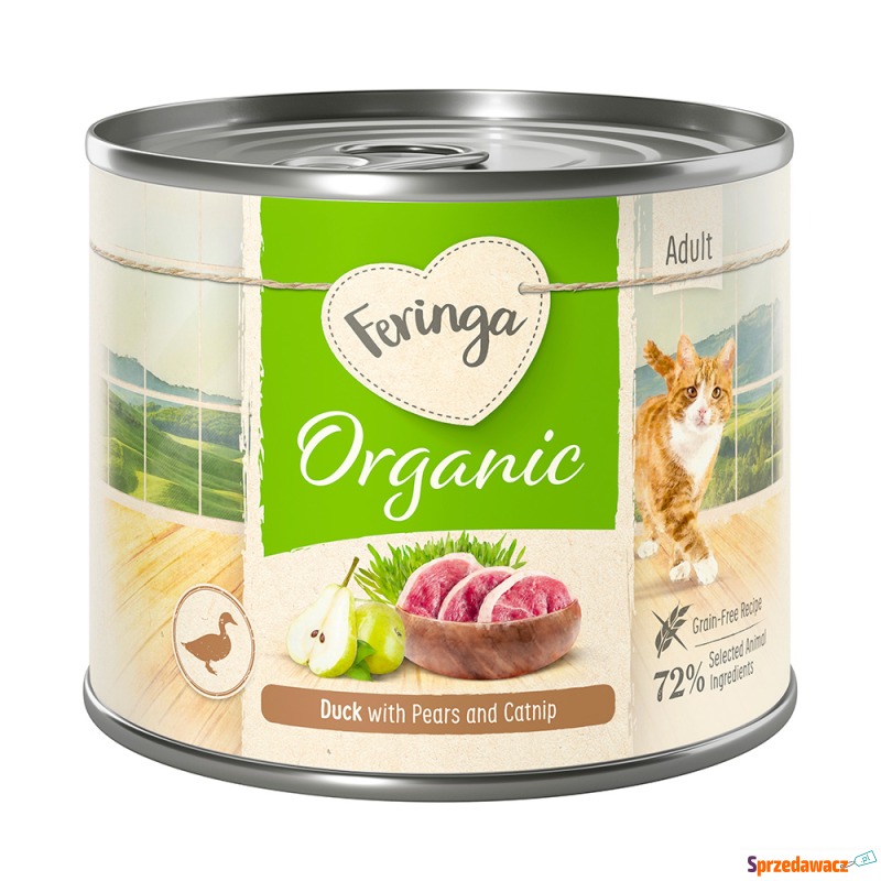 Feringa Bio Menu Adult, 6 x 200 g - Biokaczka... - Karmy dla kotów - Gdynia