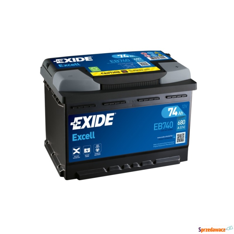 Akumulator Exide Excell 74ah 680a...