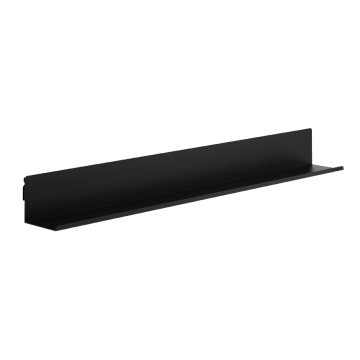 Półka wisząca metalowa czarna, 1200 mm: JOANNE