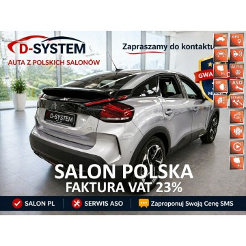 Citroen C4 - 2023 SHINE Salon Polska 1Właściciel GWARANCJA 2 komplety opon  SHINE