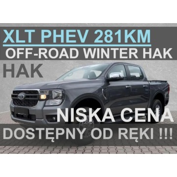 Ford Ranger - 281KM PHEVPlug-in XLT Super Niska Cena od ręki ! Off-Road Winter