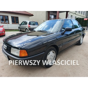 Audi 80 - 1991r 1.8 benz wersja Comfort Edition 1 właściciel stan kolekcjonerski