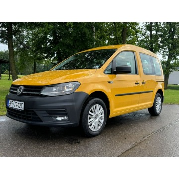 Volkswagen Caddy - Bezwypadkowy, oryginalny lakier, niski przebieg