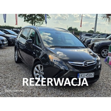Opel Zafira - 1.4T#140KM#Navi#Climatr#Alus#Sensory#Świeży Import#Gwarancja#7 Foteli!