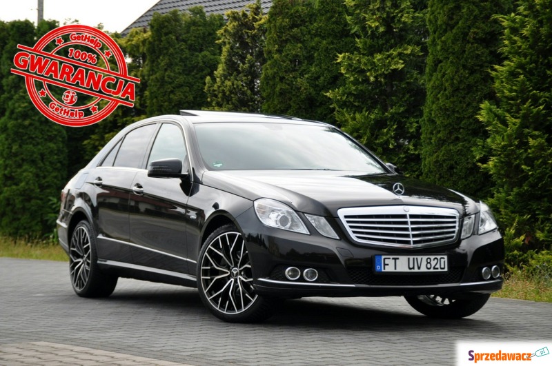 Mercedes - Benz E-klasa  Sedan/Limuzyna 2010,  1.8 benzyna, automat - Na sprzedaż za 43 900 zł - Ostrów Mazowiecka