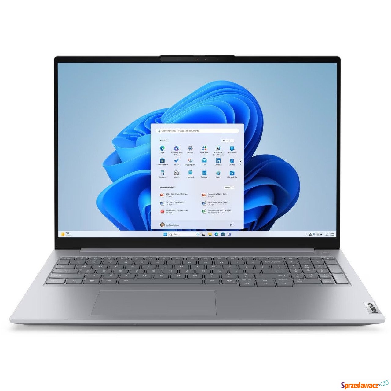 Laptop Lenovo ThinkBook 16 G8 IAL...