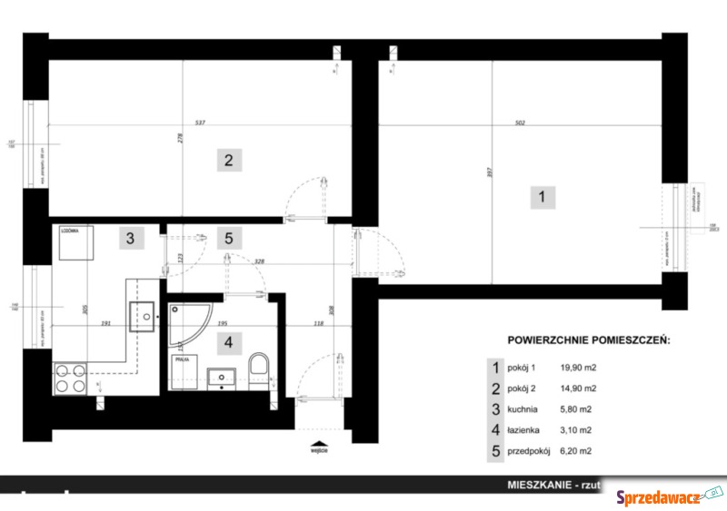2 Pokoje + Kuchnia | Zalew Nowohucki!