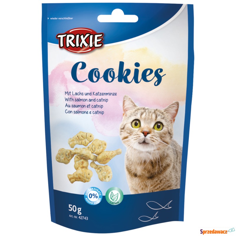 Trixie Cookies z łososiem i ko...