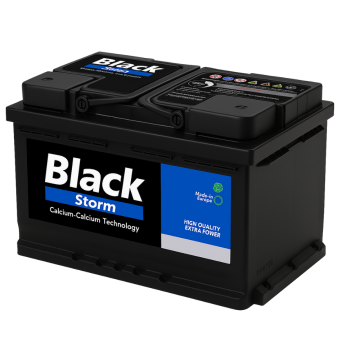 Akumulator Black Storm 50Ah 470A Prawy Plus