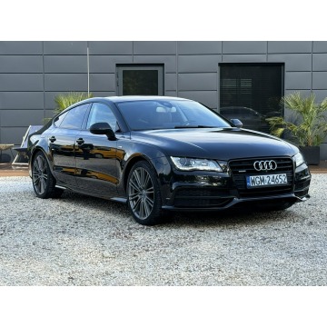 Audi A7 - 313kM Quattro! Salon Polska ! I wł. ! Night Vision! Dociągi! Masaże !