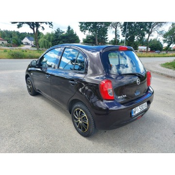 Nissan Micra  Hatchback 2015,  1.2 benzyna - Na sprzedaż za 16 900 zł - Przasnysz - zdjęcie 7