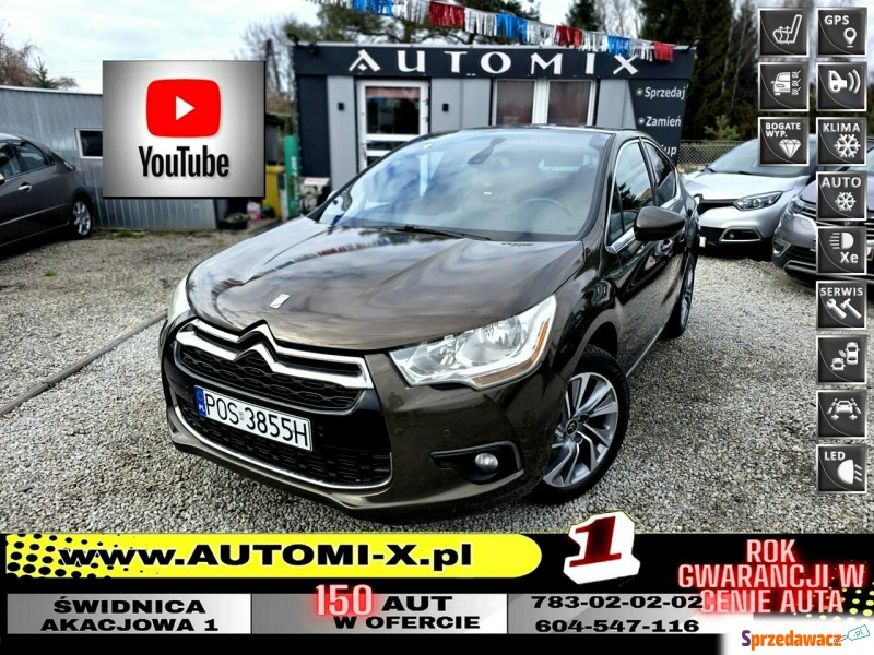 Citroen DS4  Hatchback 2013,  2.0 diesel - Na sprzedaż za 24 800 zł - Świdnica