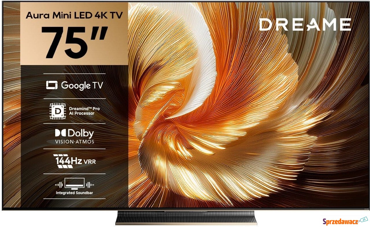 DREAME 75S100 75'' MiniLED 4K 144Hz...
