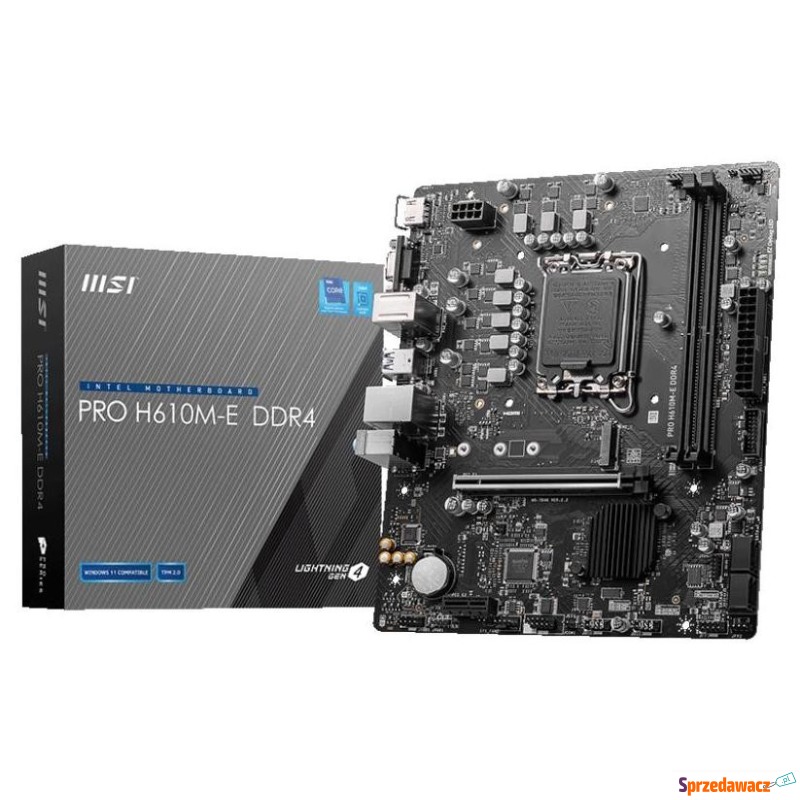 MSI PRO H610M-E DDR4