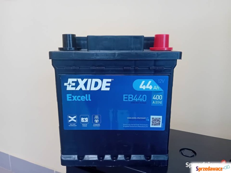Akumulator EXIDE 44Ah 400A kostka...