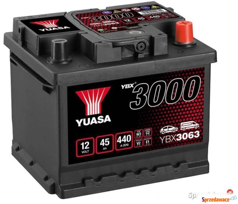 Akumulator Yuasa Standard 12V 45Ah...