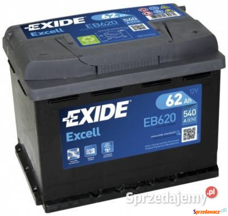 Akumulator 62Ah 540A Exide  Wo...